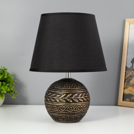 Table lamp "Cindy" E14 40W Black 23x23x32 cm Risalux
