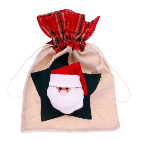 A bag for gifts "New Year", with a star, species mix-2