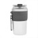 Thermal circle, 400 ml, New Design, retains heat up to 8 hours, gray
