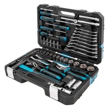 Tool set GROSS 14156, 76 items, 120 teeth, CRV 1/4 