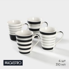 A set of porcelain mugs Magistro 