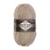 Yarn "Superlana Midi" 25% wool, 75% acrylic 170m/100g (152 beige melange)