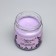 Natural eco candle "Lavender Field", lilac, 7x7.5 cm, 14 hours