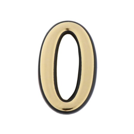 The door number "0" tundra, plastic, color gold, 1 pc.