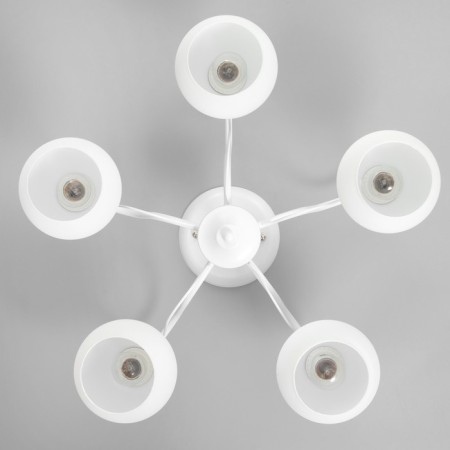 Lyana chandelier 5he27 40w is white 55x55x36 cm Bayerlux-3