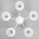 Lyana chandelier 5he27 40w is white 55x55x36 cm Bayerlux