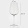 A glass of glass Magistro "Ansi", 620 ml, 22.6 × 6.7 cm