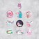 Stickers Stickers "Unicorn", 7 × 7 cm