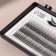 A set of overhead eyelashes "Lastochkin tail", bundles, 14 mm, thickness 0.07 mm, bend C, 12 D