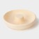 Baking uniform "Donut", silicone, d = 21 cm, beige color