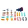 Magnetic designer for babies "Magic sticks with animals", 35 parts