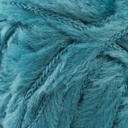 Yarn "mink" 100% polyamide 75m/50g (349 turquoise)-2
