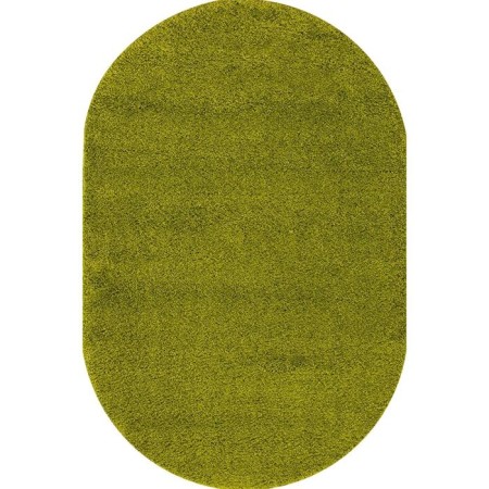 Oval carpet Merinos Shaggy Ultra, size 150x230 cm, color Green