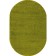 Oval carpet Merinos Shaggy Ultra, size 150x230 cm, color Green