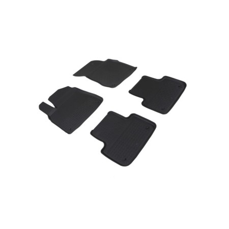 Rubber rugs with a high side for Audi Q8, 2018-N.V.