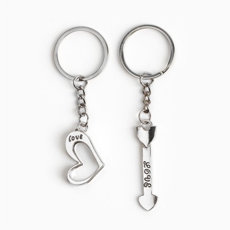 Key keychain, non -memorials “I will love you forever” 9 x 13 cm-3