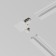 Connector L-shaped for the built-in track system Technical tra002CL-11W, 9.5x9.5x2 cm, white color