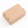 The box is folding, the lid is 24 x 17 x 9 cm, brown