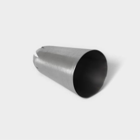 Confectionery nozzle "Closed rose", d = 3 cm, output 1 cm, stainless steel-4