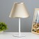 HELIVER OLIVER 1x15W E27 White/Shampan 25x25x40cm Risalux