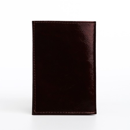 Passport cover, brown color-1