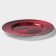 Black dining plate Magistro "Caramel. Red ", d = 27 cm, red color