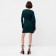 Women's dress Minaku: Silk pleasure color green, rr 48