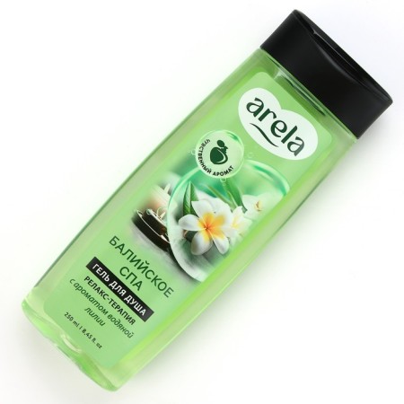 Balia spa shower gel, 250 ml, aroma of water lily, Arela-6