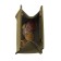 Monetnik, genuine leather, olive 9x5.5x9 cm
