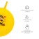 The bunch of a jump with horns "Happy Smiles", Massage, D = 45 cm, 350 g, mix