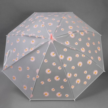 Umbrella - semi -automatic cane "flowers", 8 knitting needles, r = 46 cm, color mix-8