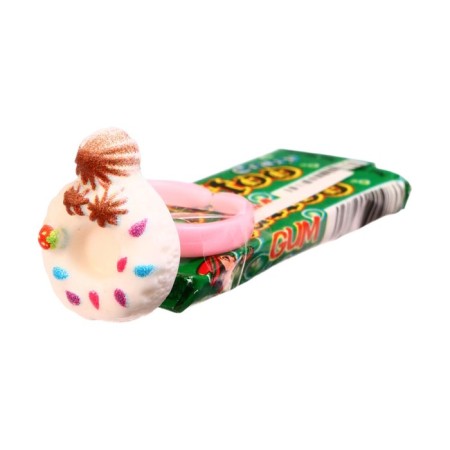 Chewing gum "Crazy Tattoo" with a ringlet, 2.6 g * 36pcs-25