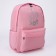 Backpack school textile I chooose, pink color, 38 x 12 x 30 cm