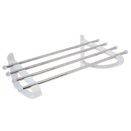 Shelf for towels, white