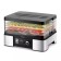 Drywall for vegetables and fruits KitFort KT-1957, 450 W, 5 tiers, timer, silver-black