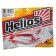 Helios Shaggy Red & White, 8.5 cm, 5 pcs. (HS-16-003)
