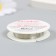 Biser wire "Gamma" 0.25 mm, 10 m, metal, silver