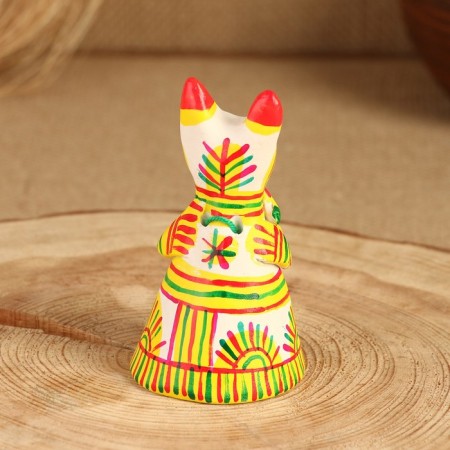 Filimonovskaya toy Bell "Cat", 10-12 cm-3