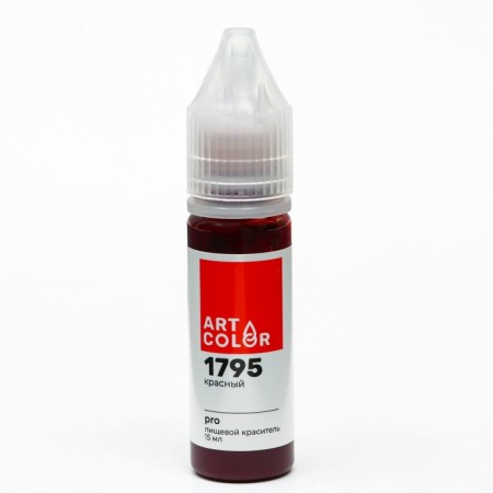 Gel dyes Art Color Art Color Pro Russian red 15 ml