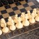 Board game 3 in 1 "Golden Ornament": backgammon, chess, checkers (board 60x60 cm)
