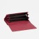 Women's wallet on magnets, burgundy color