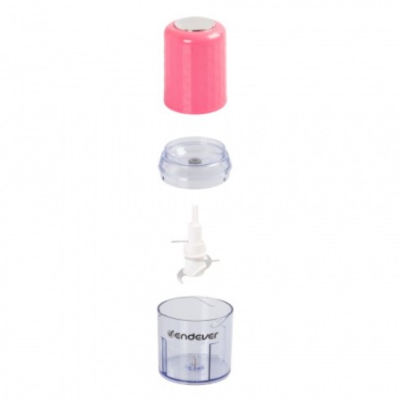Grinder Endever Sigma-61, plastic, 400 watts, 0.5 l, 1 speed, pink-1