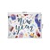 Decorative panel with photo printing "Happy New Year", horizontal, size 150x200 cm