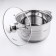 Elis pan, 5.5 l, d = 24 cm, glass cover, capsule bottom