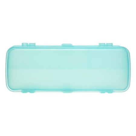 Penal plastic case 75 x 210 x 45 Devente Box, 4 compartments, blue, 7020456-3