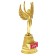 Nick award figure "The best", plastic, gold, 19.5 x 7.3 cm