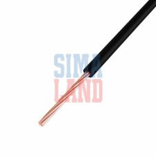 REXANT wire pgva, 1x0.5 mm, bay 100 m, black
