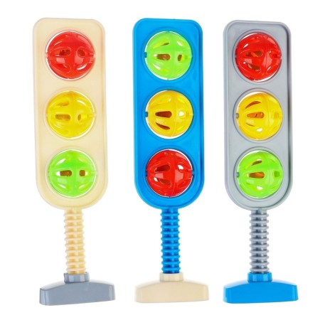 Rattle "traffic light", color mix, crush me-8
