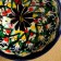PIALA RISTAN CIRAMICA "Flowers", 8.5 cm, small cognac, mix