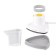 KitFort KT-9131-1, manual, 800 W, 50 ml, 12 g/min, white and yellow